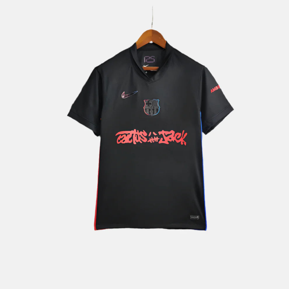 BARCELONA X TRAVIS SCOOT חולצה קצרה