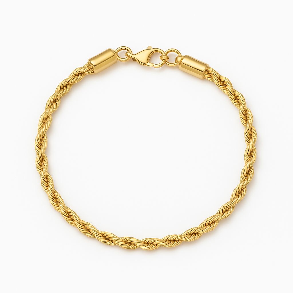 צמיד טניס זהב