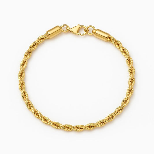 צמיד טניס זהב